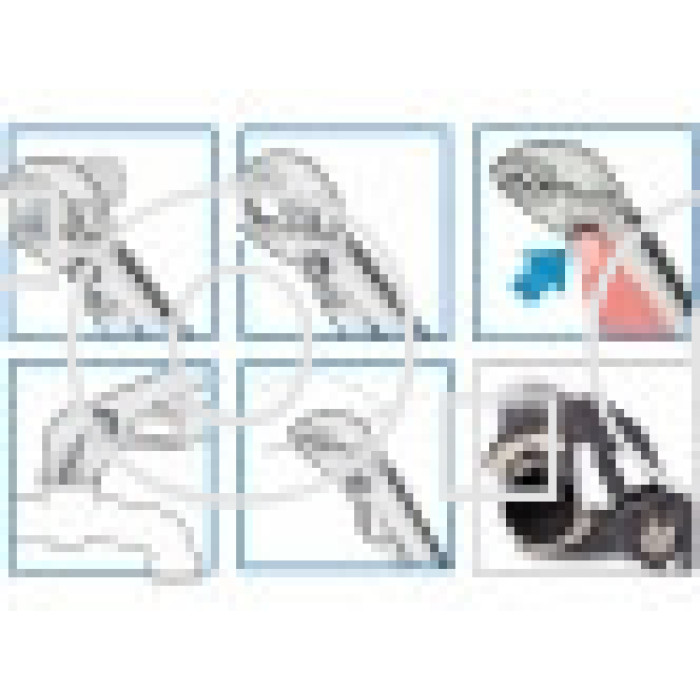 Саморегулирующиеся сантехнические клещи SUPER-EGO 529, 1 1/4" / 175 мм