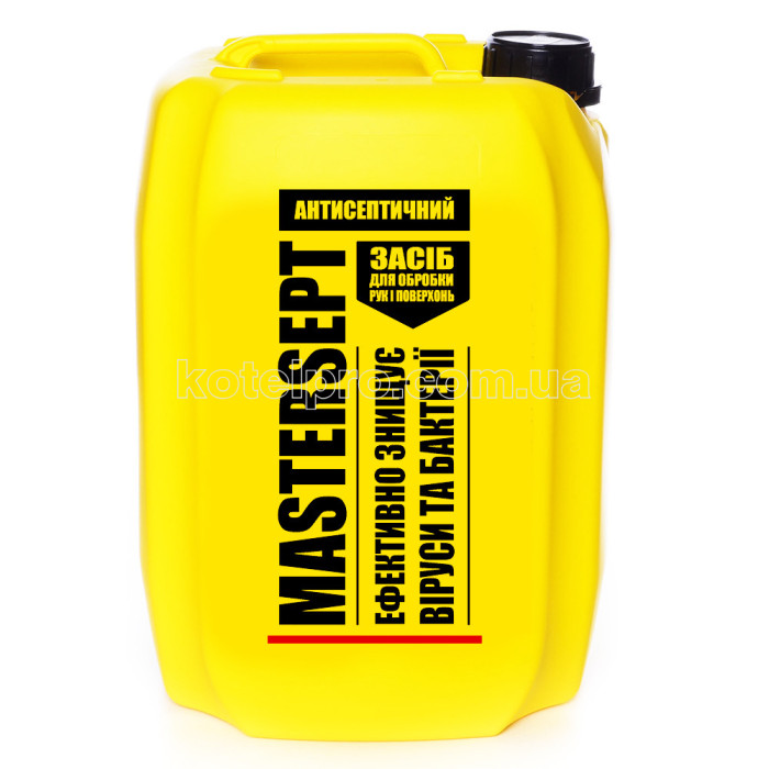 Дезинфицирующее средство для обработки рук и поверхностей MASTERSEPT 5 л
