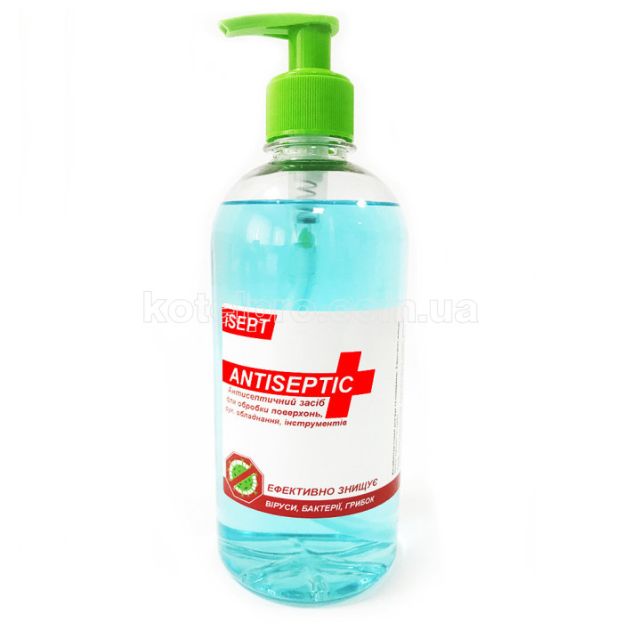 Антисептик iSEPT 1 л с дозатором (для рук и поверхностей)