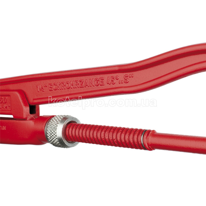 Шведский газовый ключ 45° SUPER-EGO 145, SUPER S 1 1/2''