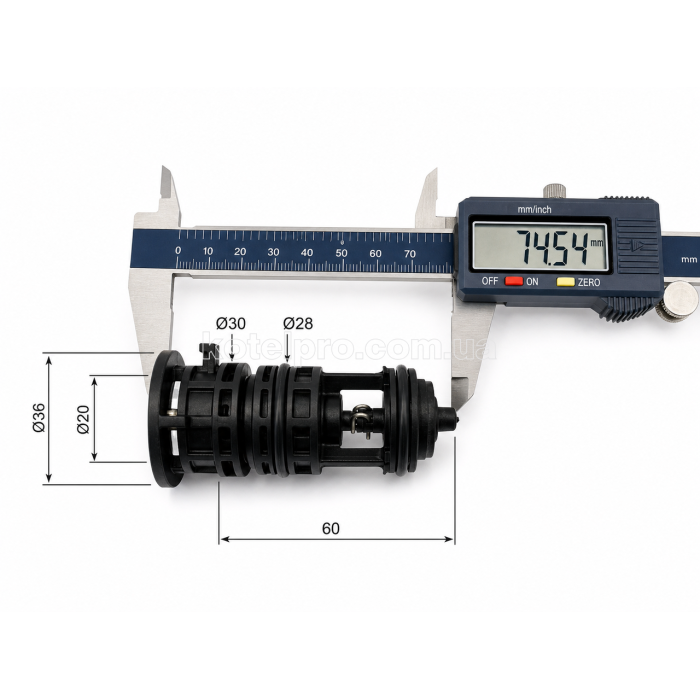Картридж триходового клапана Ferroli Divatech, Bluehelix Tech RRT 3980I030, 39442550
